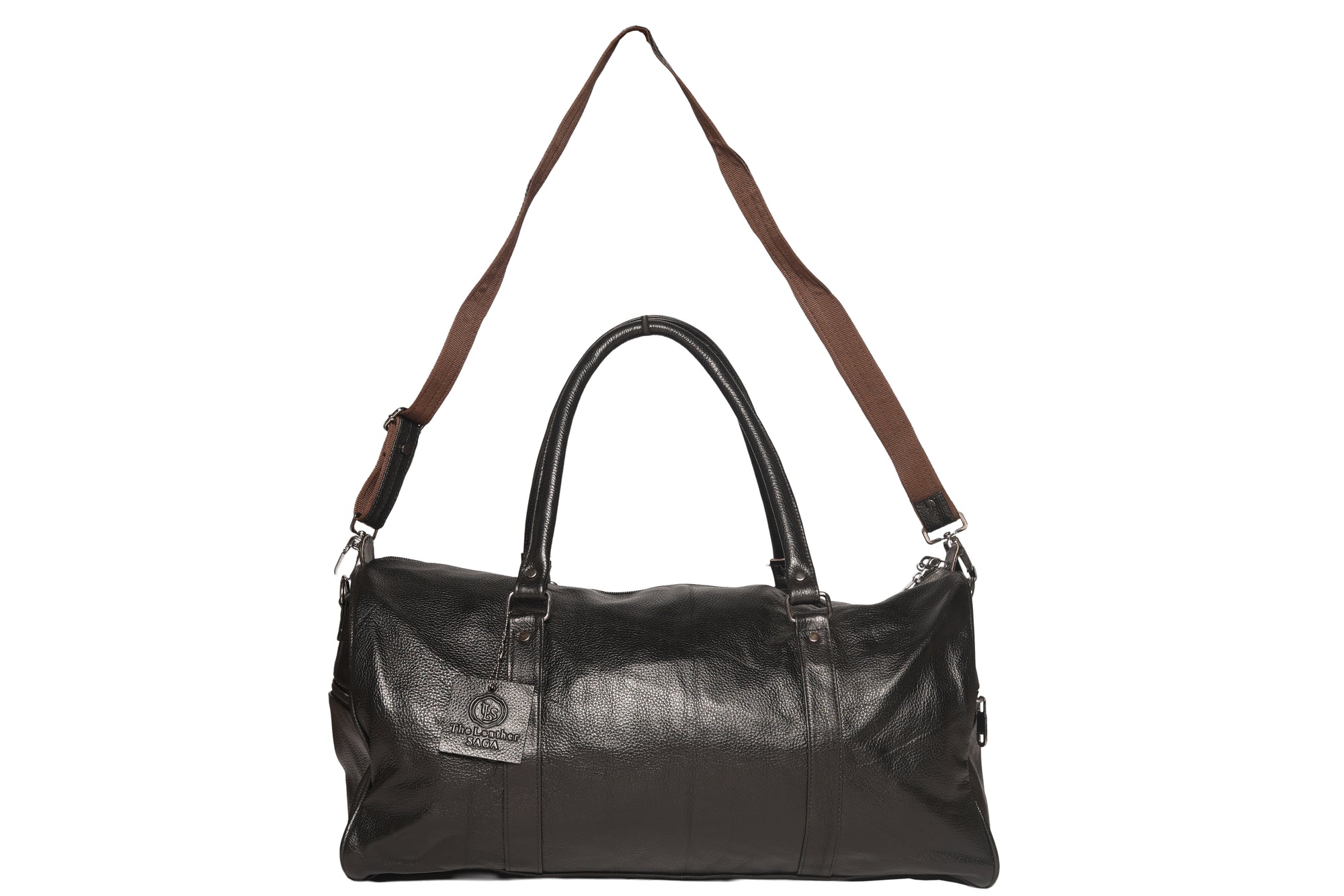TLS All Rounder Leather Duffle Bag