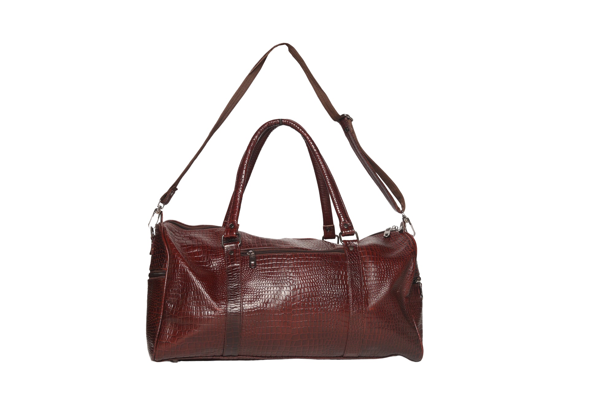 TLS All Rounder Leather Duffle Bag