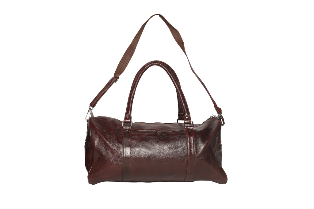 TLS All Rounder Leather Duffle Bag