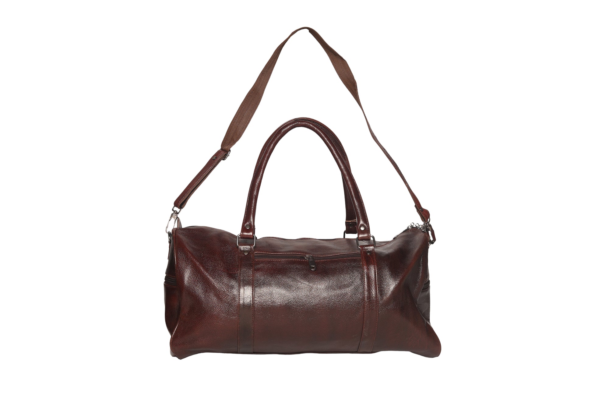 TLS All Rounder Leather Duffle Bag