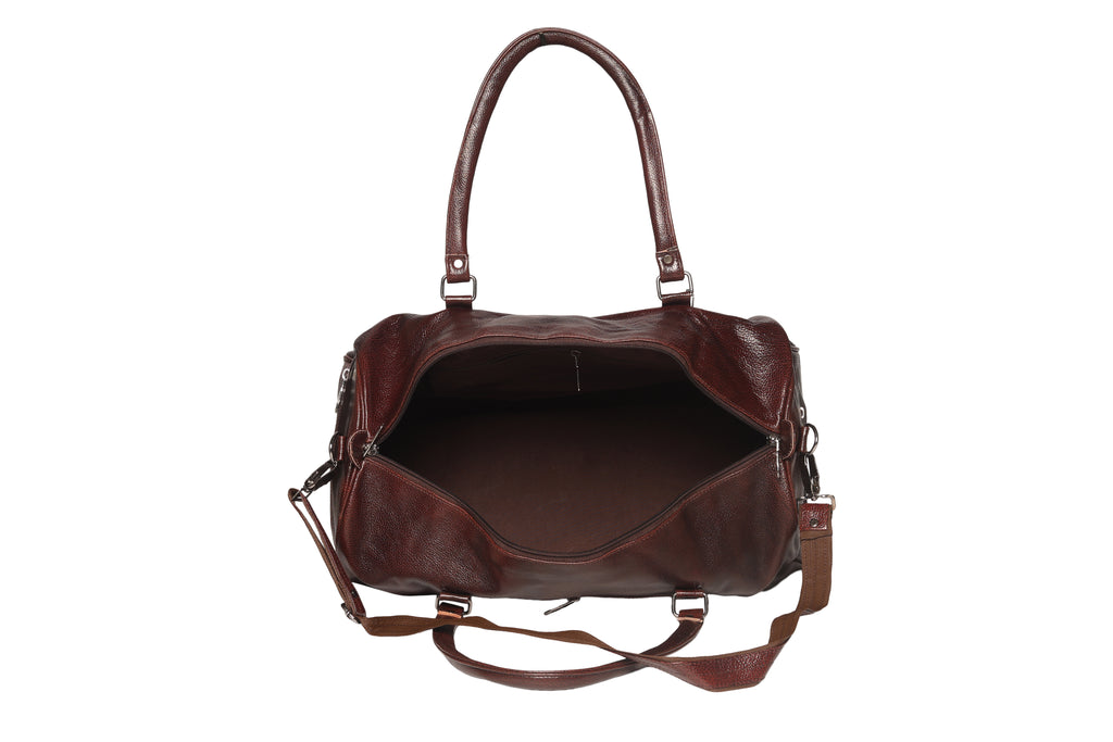 TLS All Rounder Leather Duffle Bag