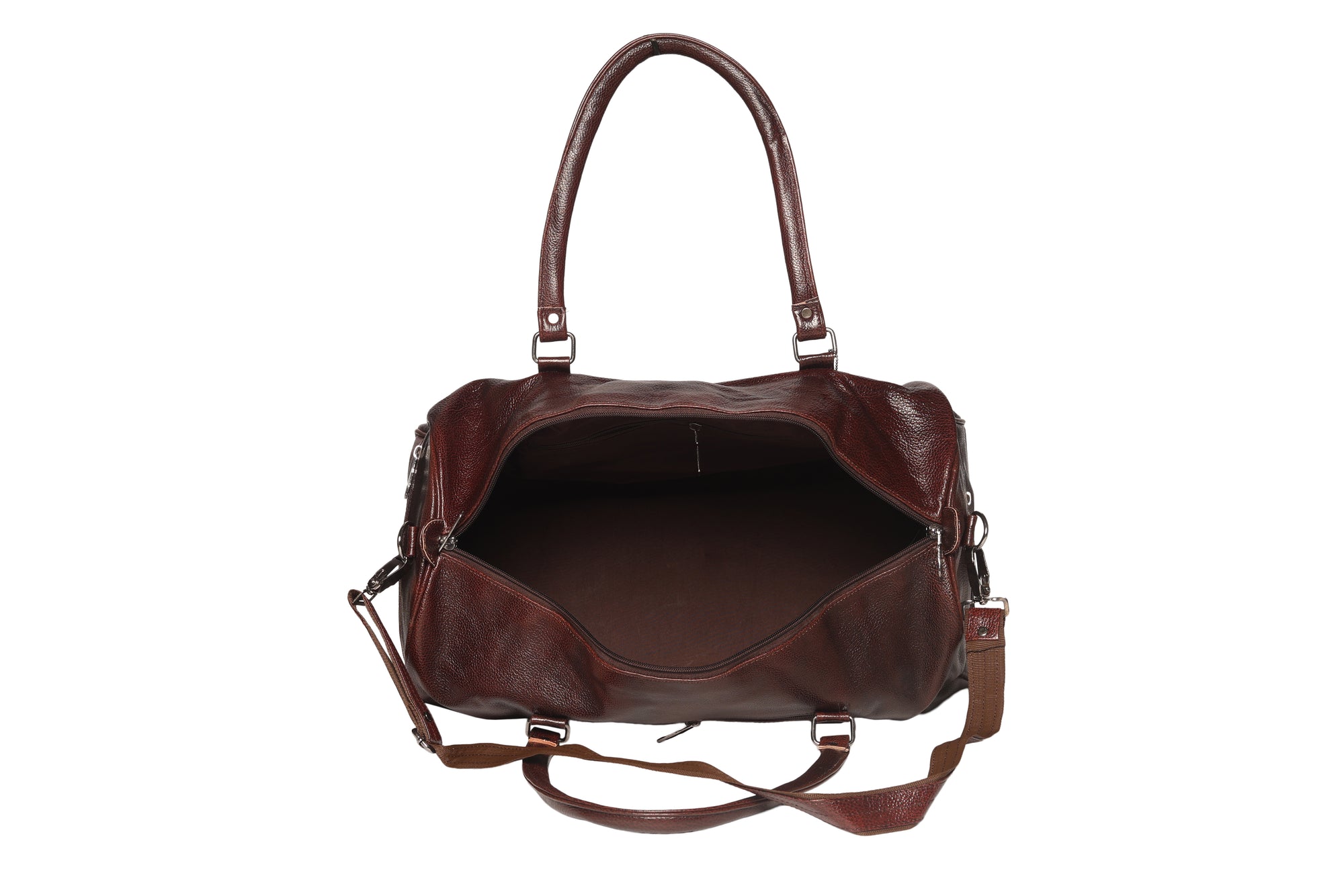 TLS All Rounder Leather Duffle Bag