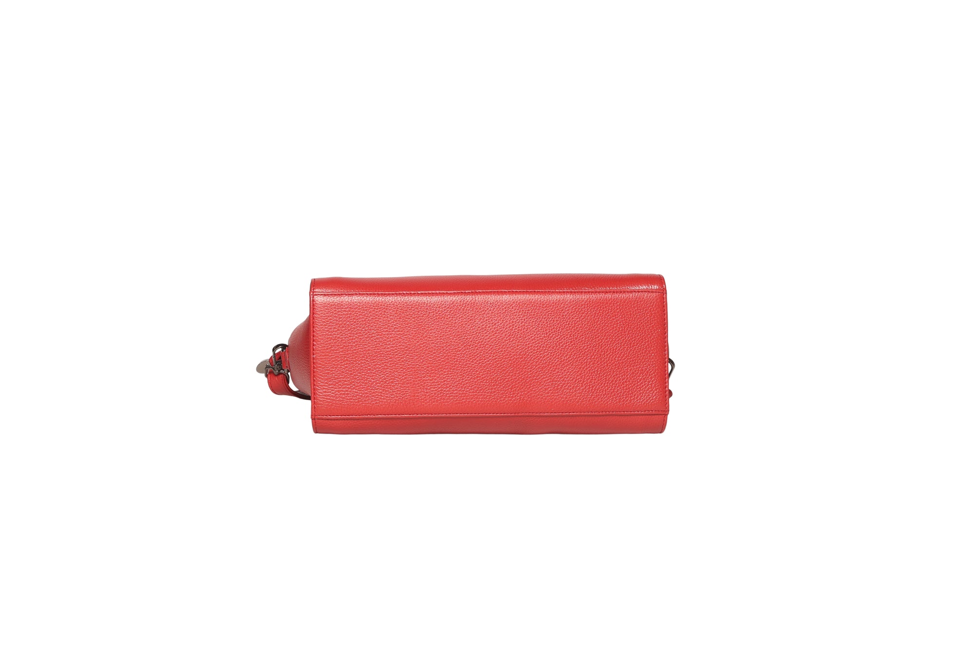 TLS Royal Red Leather Luxe Handbag for Women